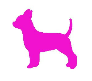 Thumbnail: Chihuahua Dog Vinyl Decals