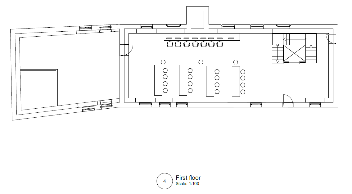 King's School First Floor Plan