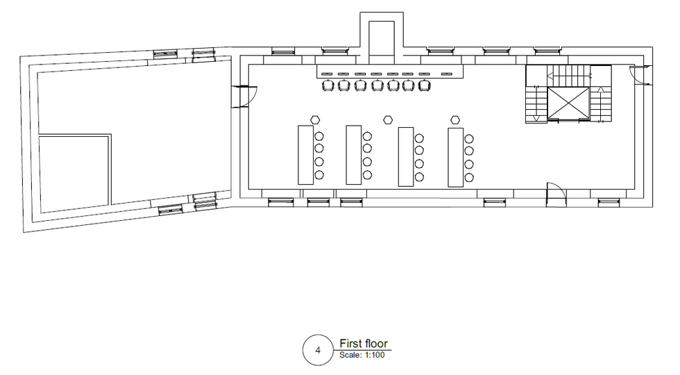 King's School First Floor Plan