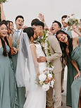 Bridal party hairstyles