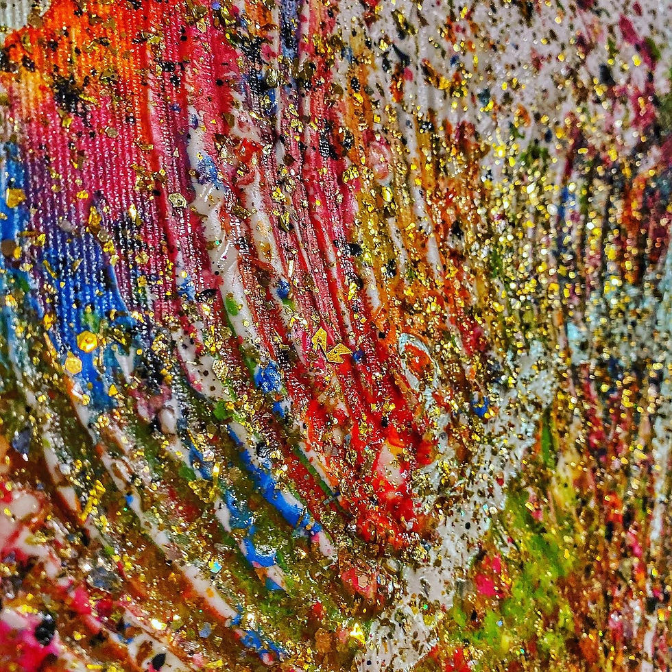 Thumbnail: Someone New - Original painting by Pink May