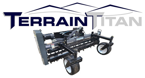 Mts1040 Rake MTW TerrainTitan RTS Skid Steer Power Box Rake / Soil Conditioner | MTW ...