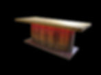 table tonneau, modèle table barrique