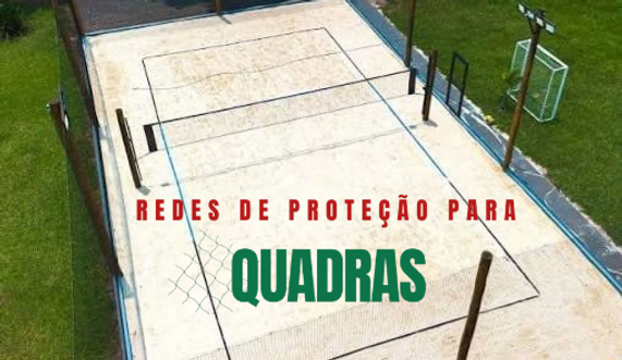redes de proteção para quadras beach tenis bh