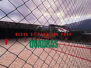 REDES DE PROTEÇÃO PARA QUADRAS DE AREIA BH