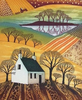 Country Reflections: a new etching