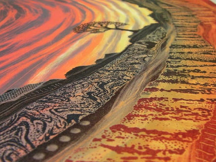 Red Sky at Night...artistic delight