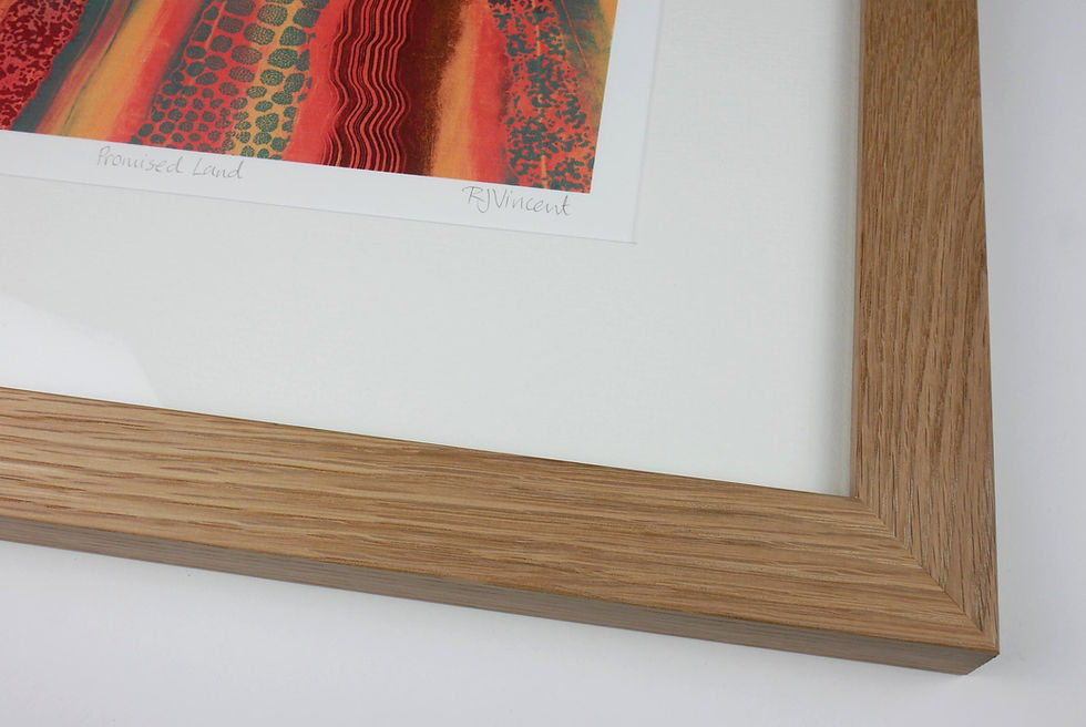 Thumbnail: Rebecca Vincent Art landscape print Promised Land UK