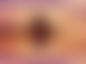 Lindisfarne Castle painting on Holy Island, Northumberland, dawn light reflected on calm sea by Rebecca Vincent