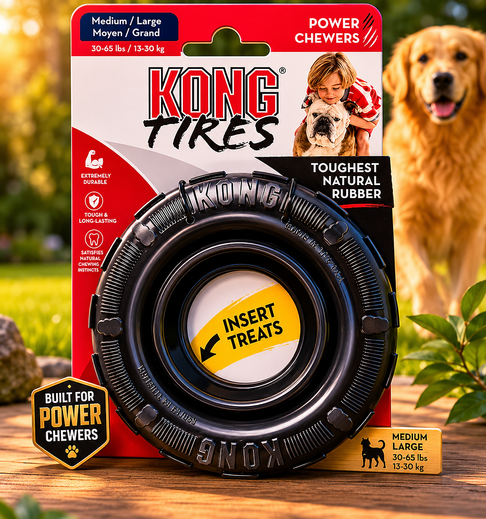 Thumbnail: Kong® Tire™ Treat-Dispensing Toy