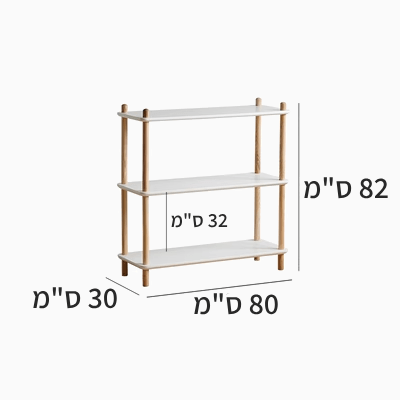 תמונה ממוזערת: שידת מדפים Tori