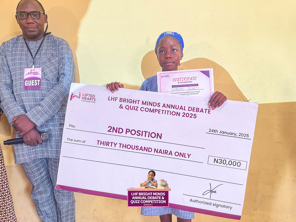 LHF Bright Minds Annual Debate And Quiz Competition (Season 1)