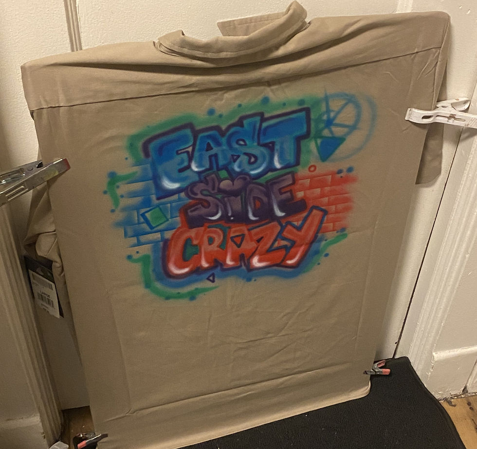 Airbrush design done by Dani RAD