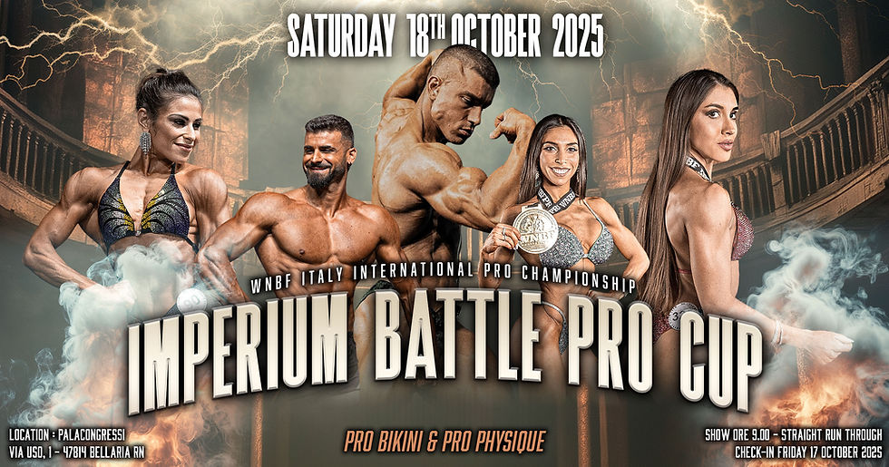 WNBF ITALY IMPERIUM BATTLE PRO CUP