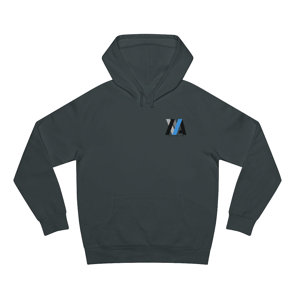 Thumbnail: MAVA Inc. Unisex Hoodie (Blue Logo)