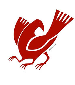 logo le corbeau à 3 pattes