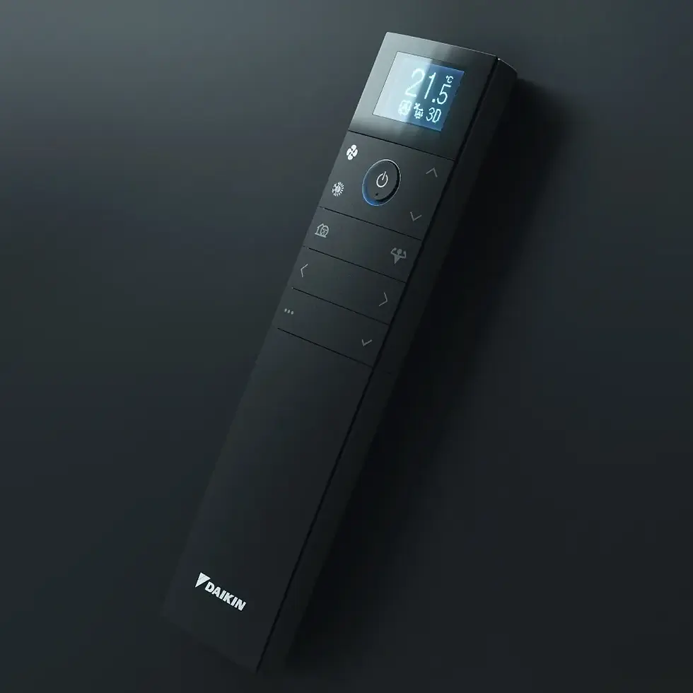 Miniatură: Aparat de aer conditionat Daikin Emura Bluevolution FTXJ50AB-RXJ50A9 18000 BTU Inverter Black