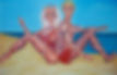 Barbie & Ken meet Jackson Pollock at the Beach II