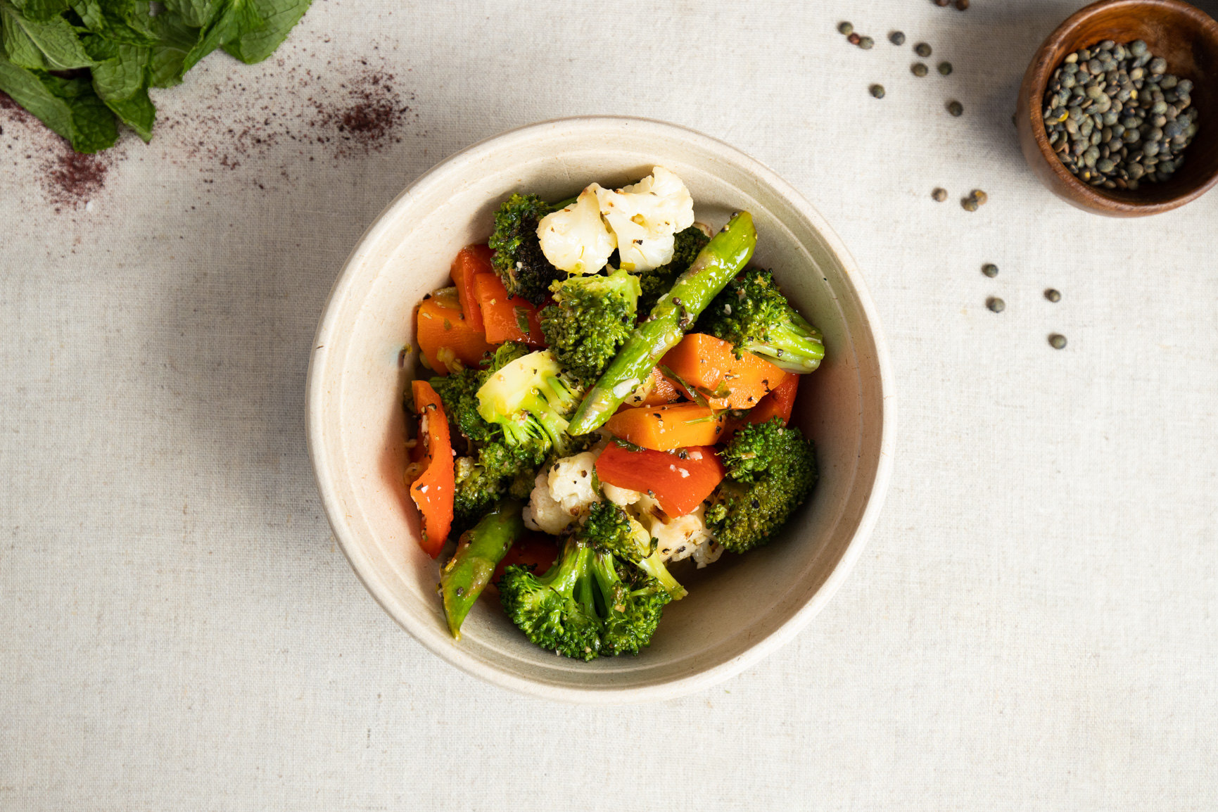 Roasted Spring Vegetables