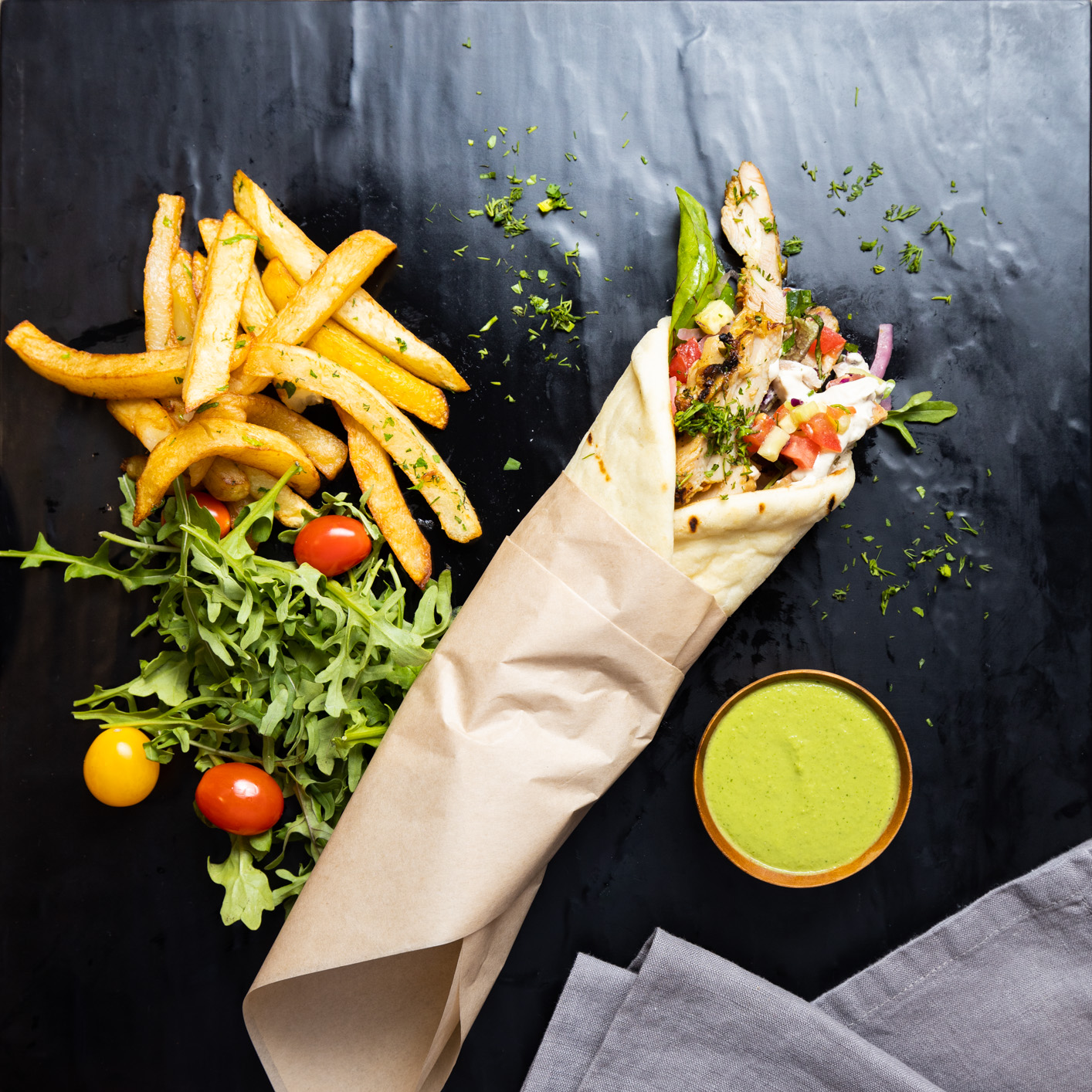 Chicken Shawarma Wrap