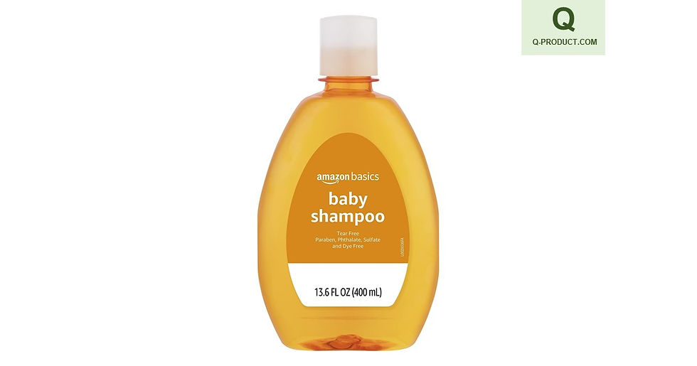 Amazon Basics Tear-Free Baby Shampoo, 13.6 Fluid Ounce