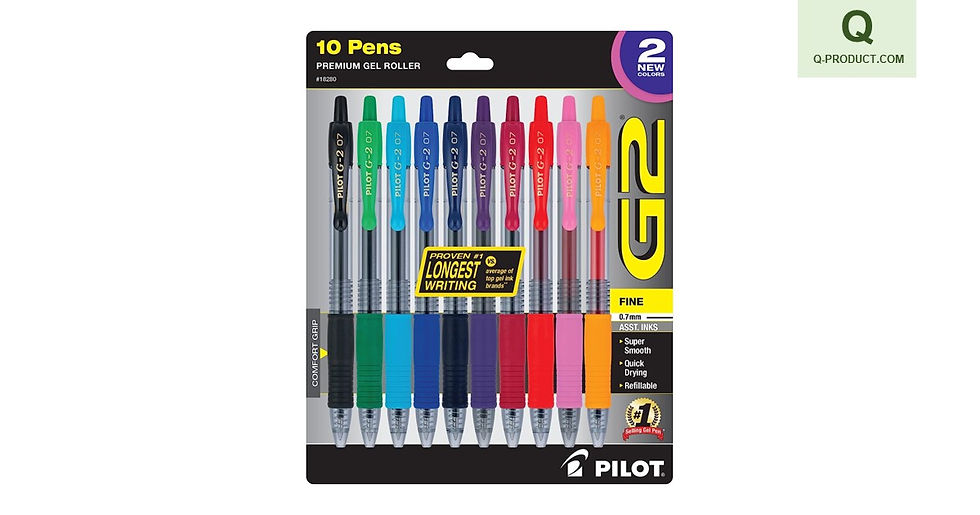Analyzing the Quality of PILOT G2 Limited Edition Harmony Ink Collection Retractable Gel Pens