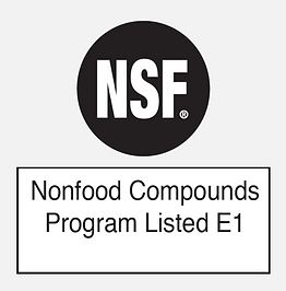 NSF Nonfood Compounds E1 로고