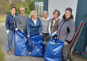 Frühjahrsputz in den Gemeinden Pinnow und Godern