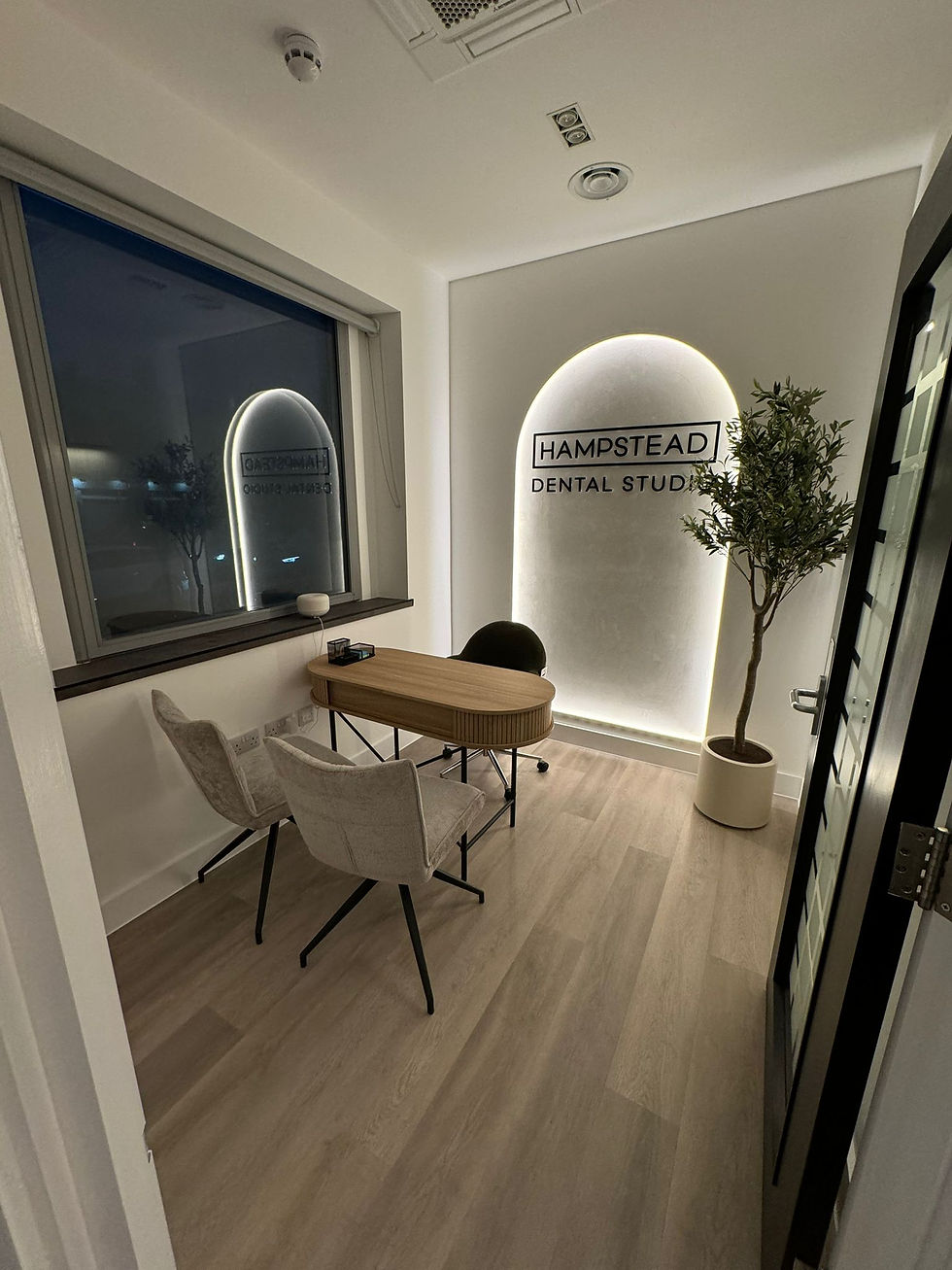 Office refurbishment, dental renovation, dental refurbishment, reception renovation