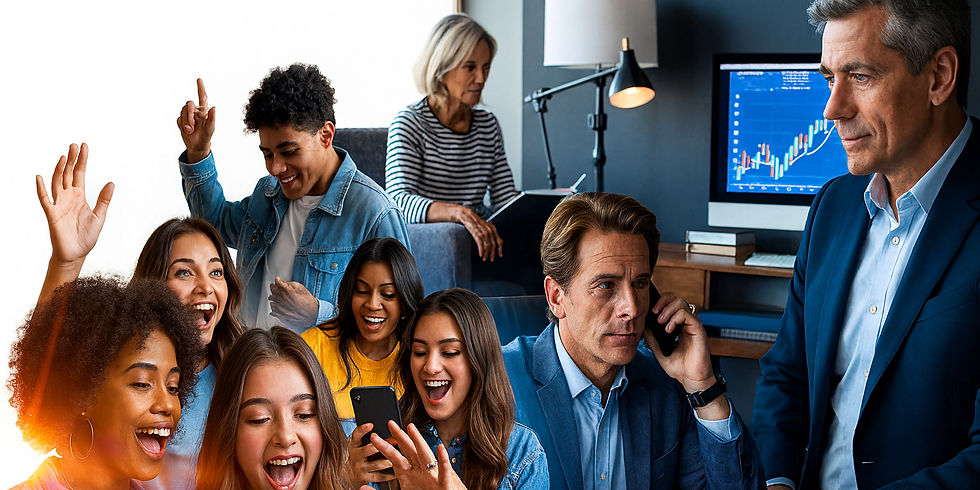 Gen Z Gets the Hype, Gen X Writes the Cheques