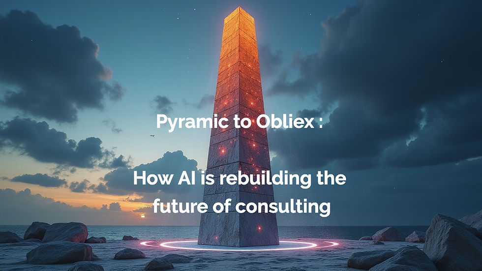 AI rebuilding the furute of consulting