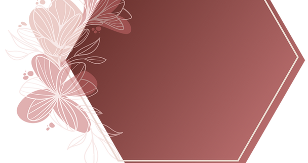 Hexagono flores
