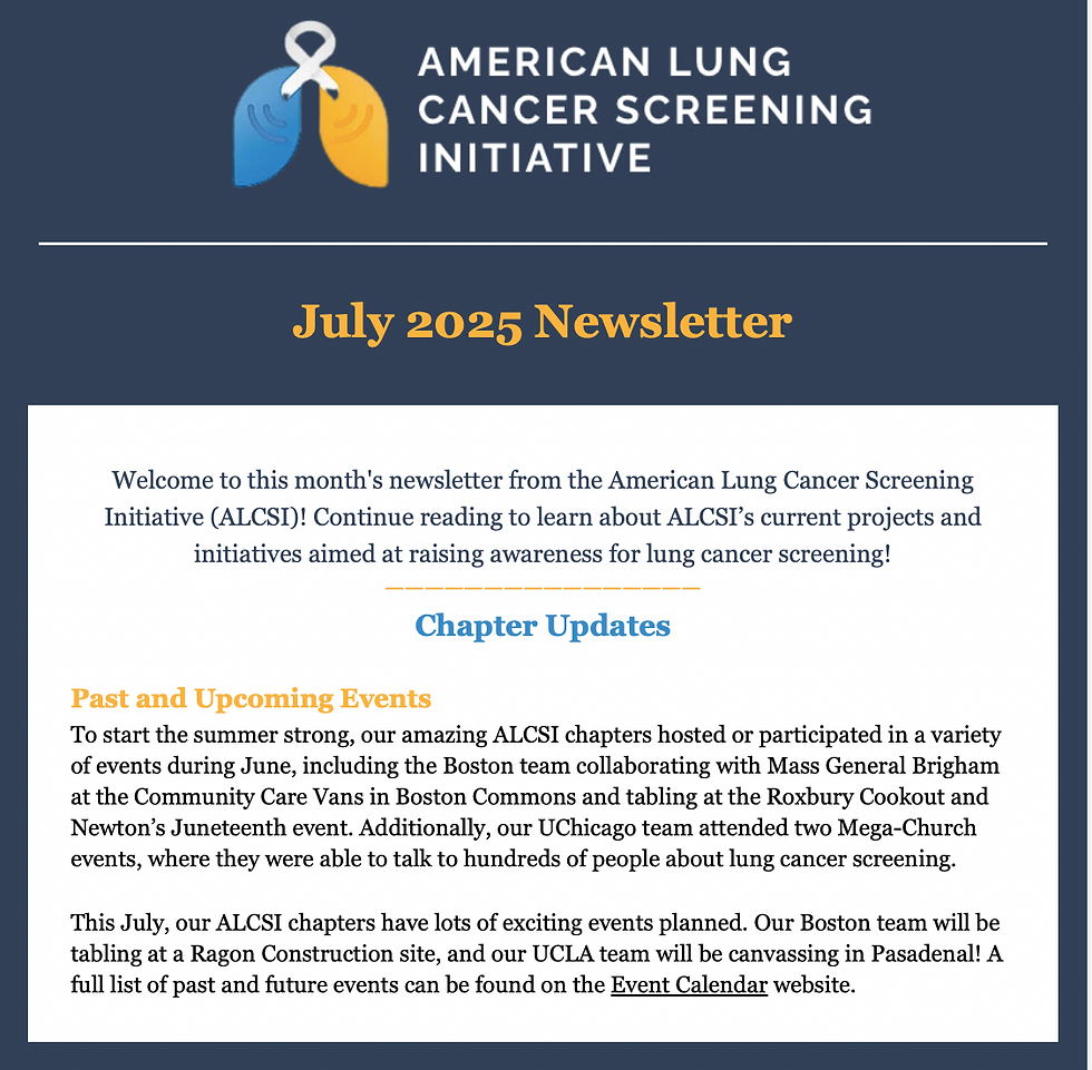July 2025 Newsletter