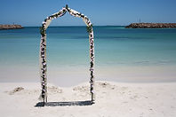 A Jurien Bay beach wedding at Secret Beach
