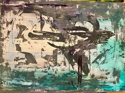 „Chaos“, Acryl on Canvas, 70x100cm