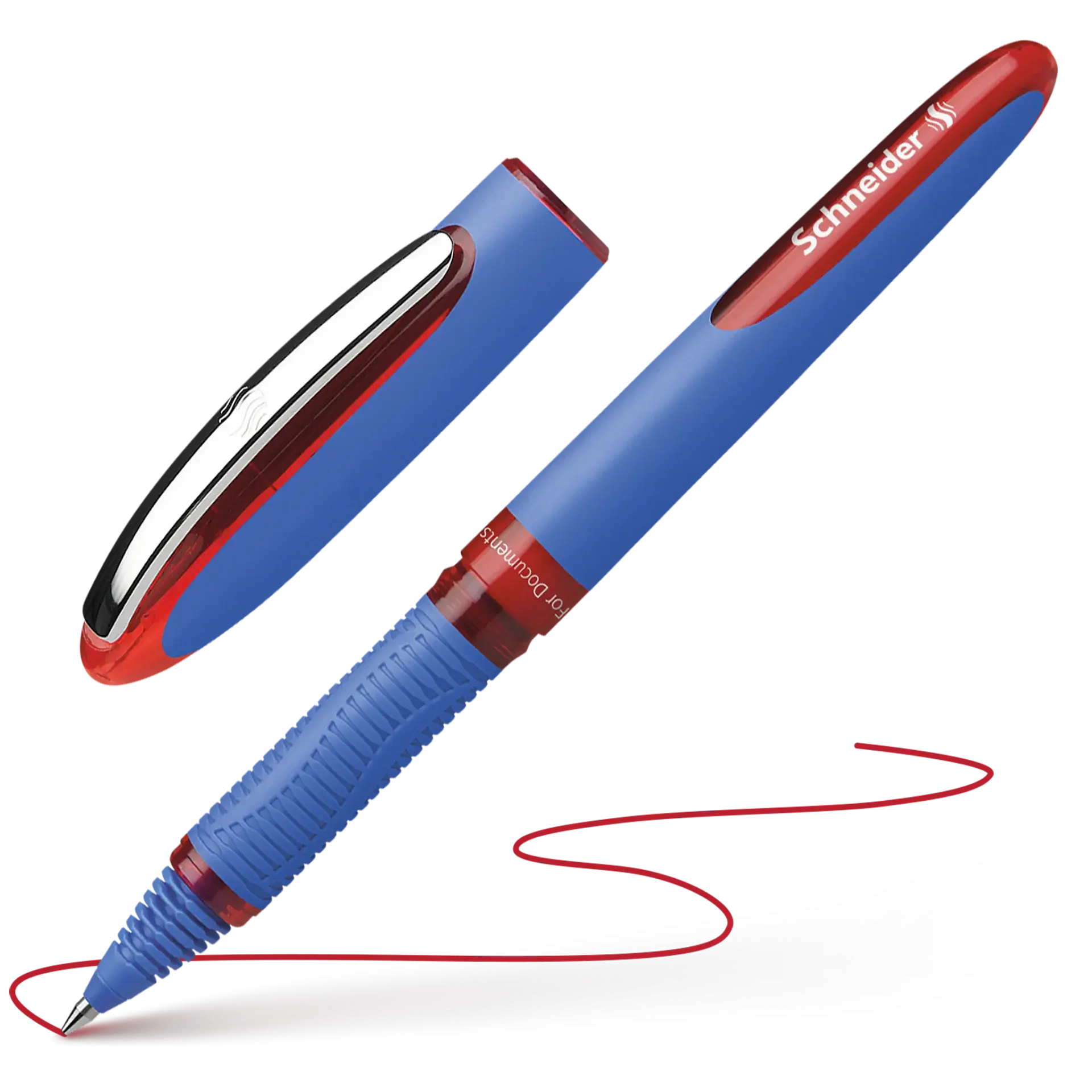 One Hybrid C 05 Roller à encre - rouge - 0.5 mm