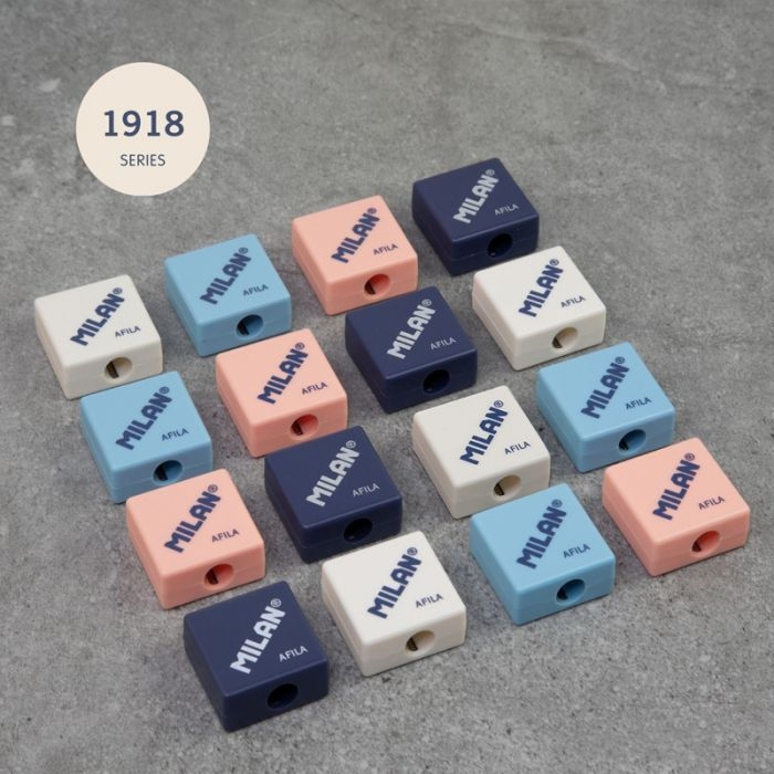 Thumbnail: Coffret présentoir 32 taille-crayons AFILA série 1918