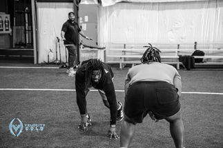 defensive line training Velocity Athlete Development