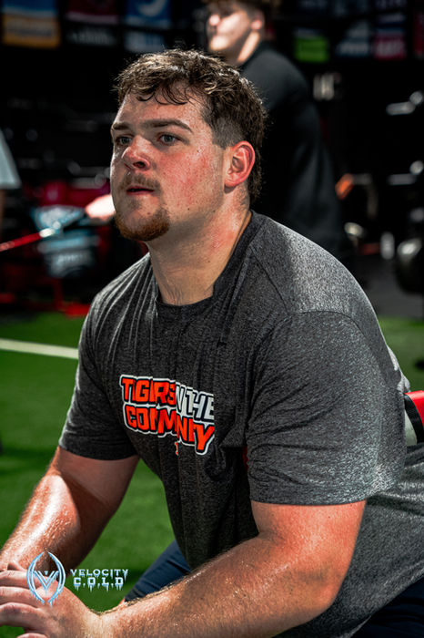 Kail Ellis Auburn Velocity Athlete Development Offensive Line Training