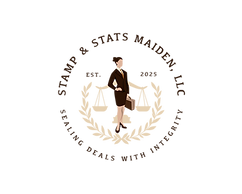 Stamp & Stats Maiden Logo