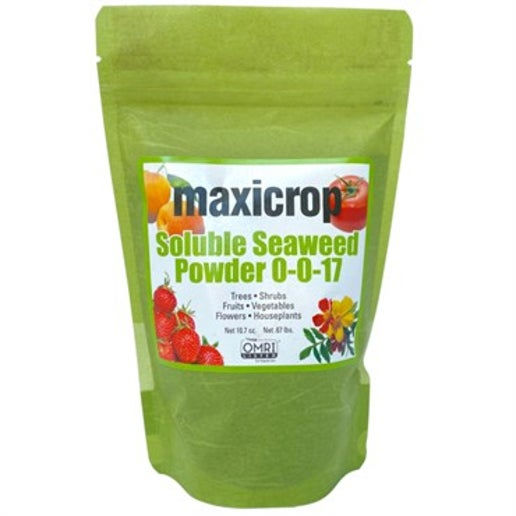 Maxicrop Soluble Seaweed Powder 0-0-17 - 10.7oz - OMRI Listed®