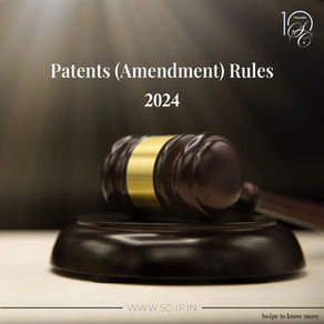 Patent (Amendment) Rules 2024