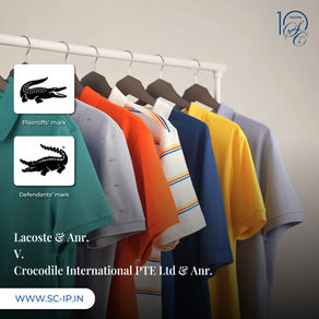 Lacoste & Anr. v. Crocodile International Pte Ltd & Anr.