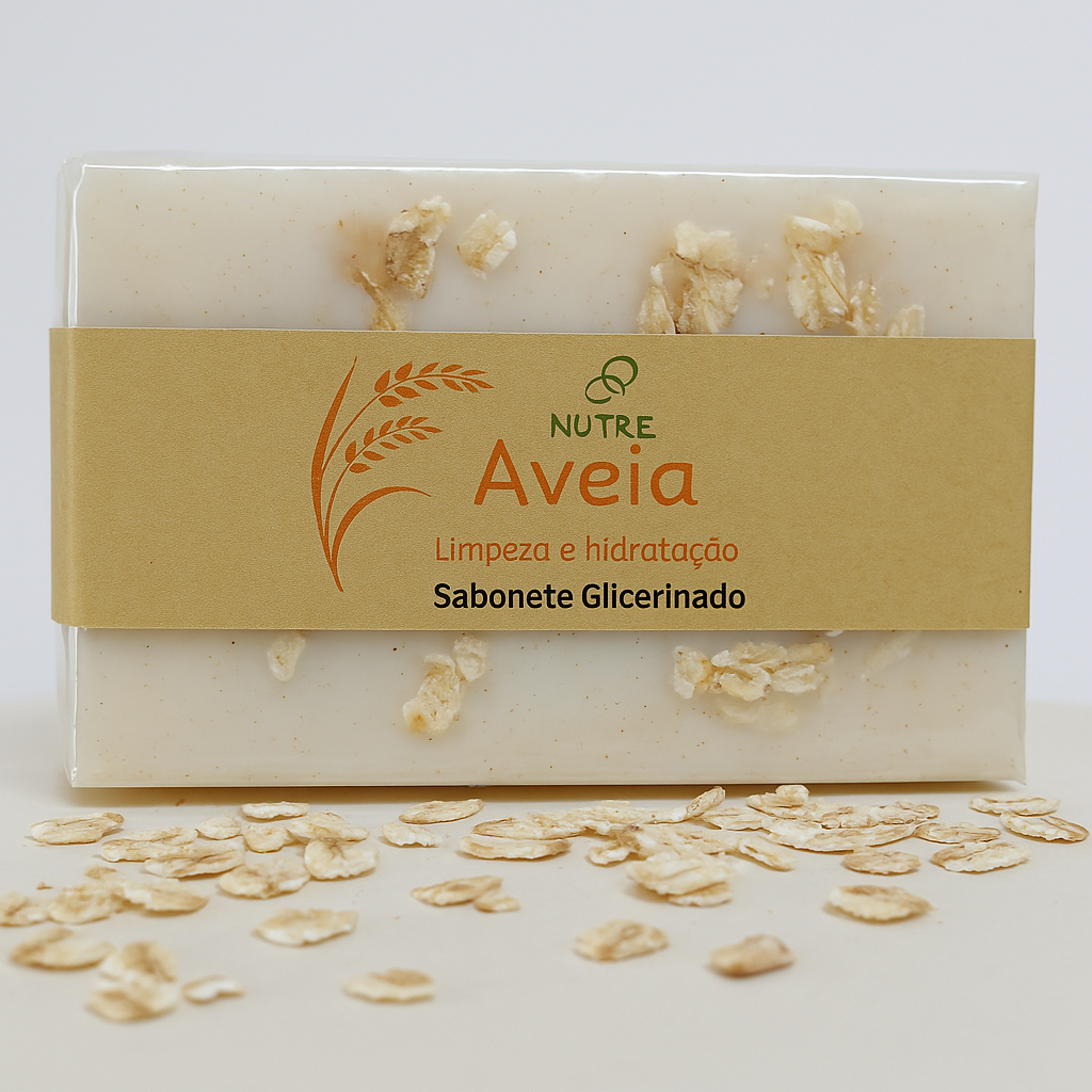 SABONETE ARTESANAL DE AVEIA