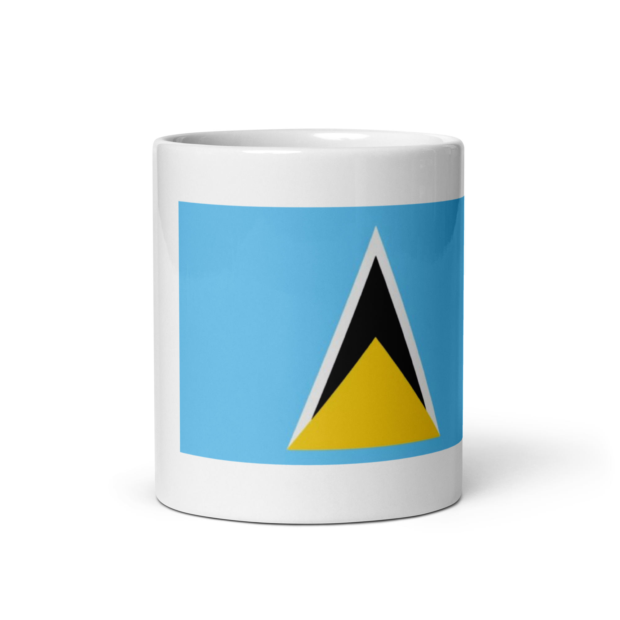 St Lucia Mug (White)