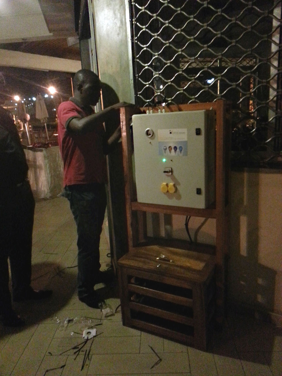 E-PAP in a Restaurant Cameroon