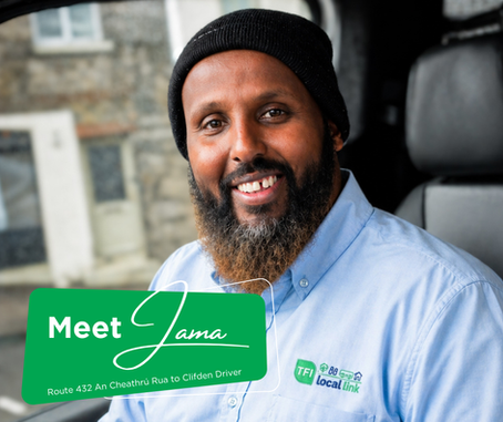 Meet Jama - Route 432 An Cheathrú Rua to Clifden Driver