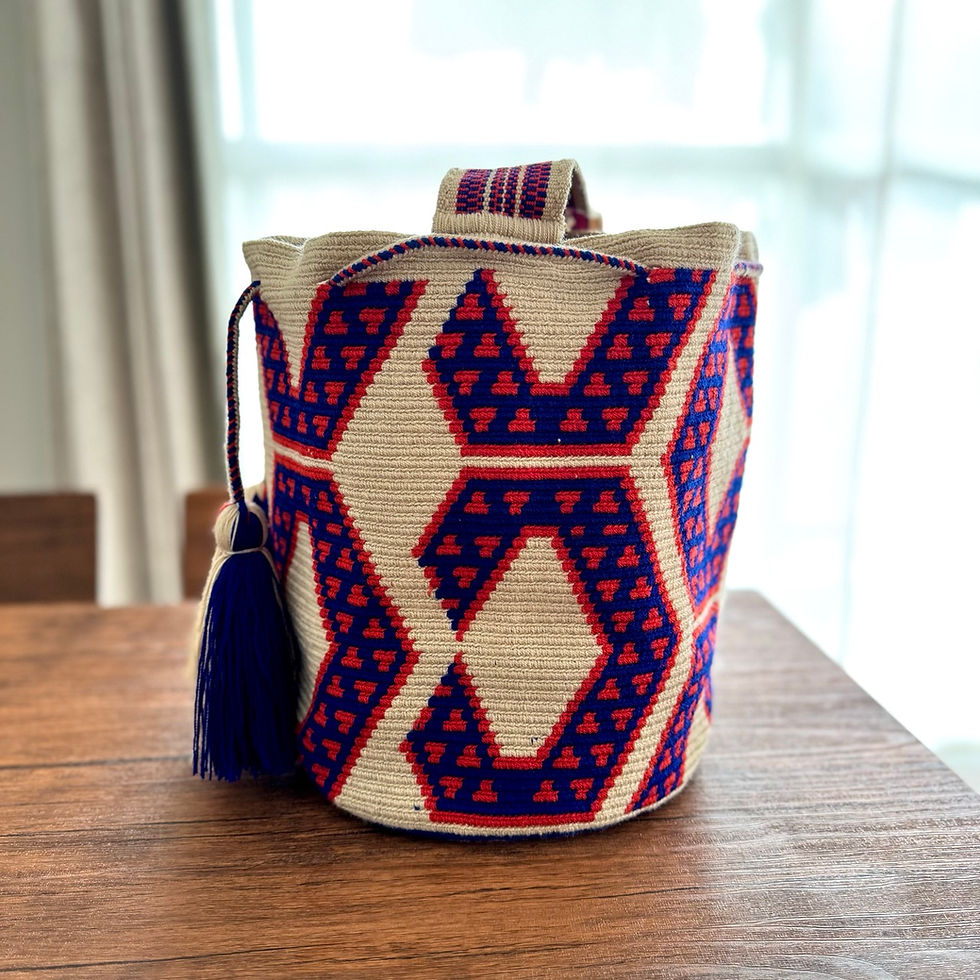 サムネイル： Colombia Wayuu excl. contrast beige L