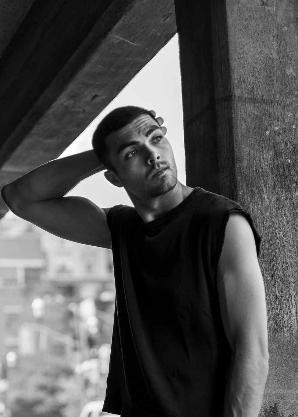 location male model fashion image