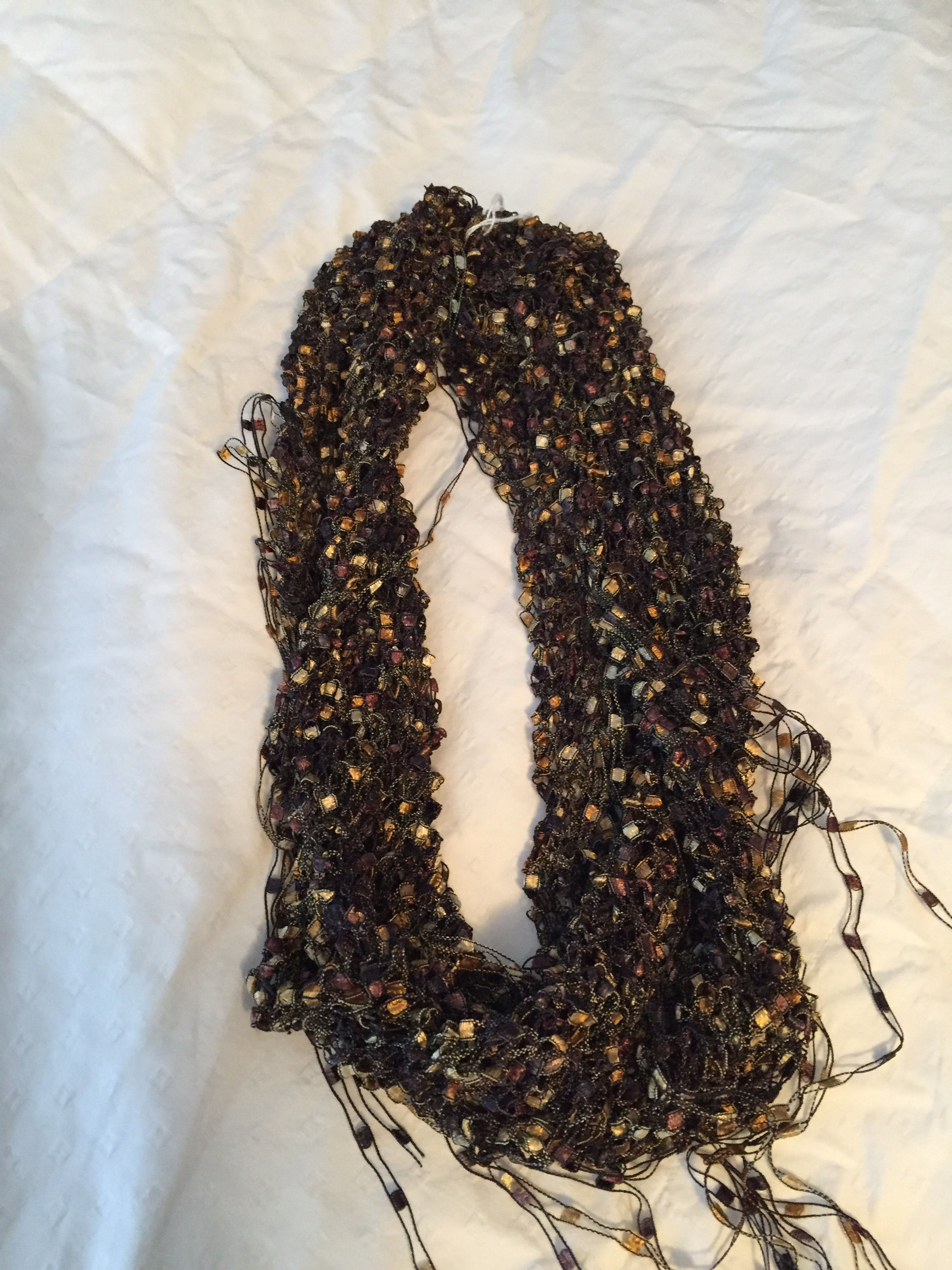 Cowl, Tones of Gold and Browns